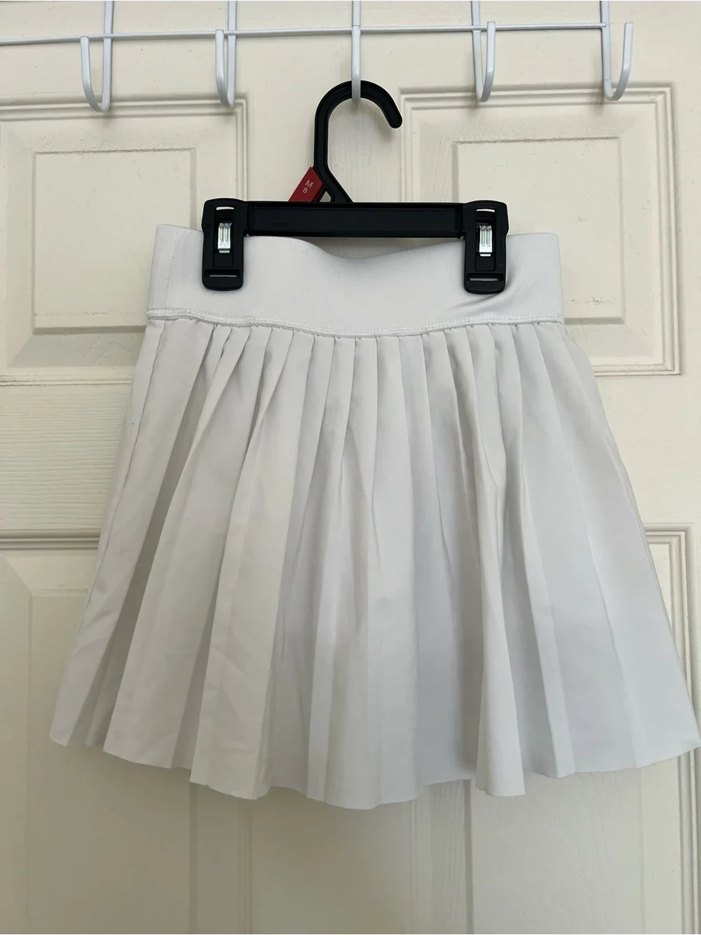 Justice Girls White Pleated Skort Size Small 7/8